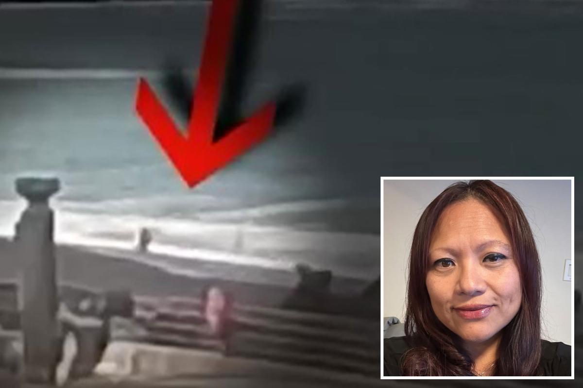 Video captures moment California woman is sucked into the ocean in Pacifica