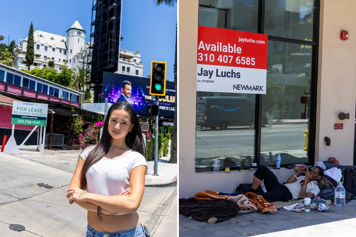 Exclusive | Los Angeles' Sunset Strip is now on struggle street. The Post walked it for a week -
