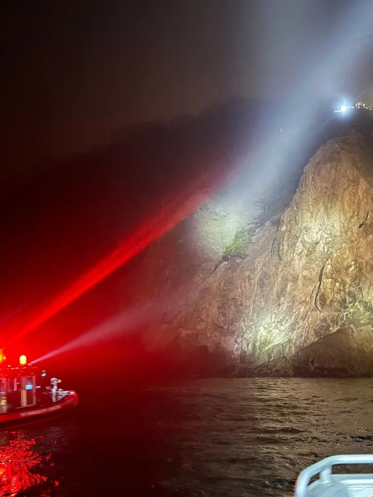 The seven-hour operation started late Friday and into the early hours on Saturday near Dead Man’s point in Land’s End, Presidio. X/@SFFDPIO