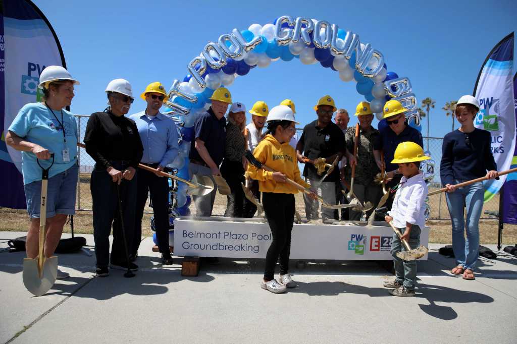 Long Beach celebrates groundbreaking of long-awaited Belmont Plaza Pool – Press Telegram