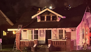 Several crews fighting fire Tuesday night in Oakland City