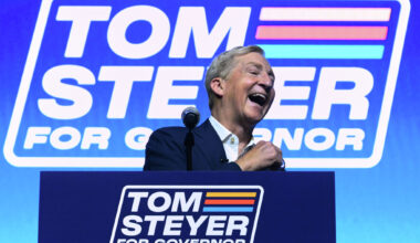 Trailing in 3rd for Calif. governor, Steyer says he's 'an optimist'