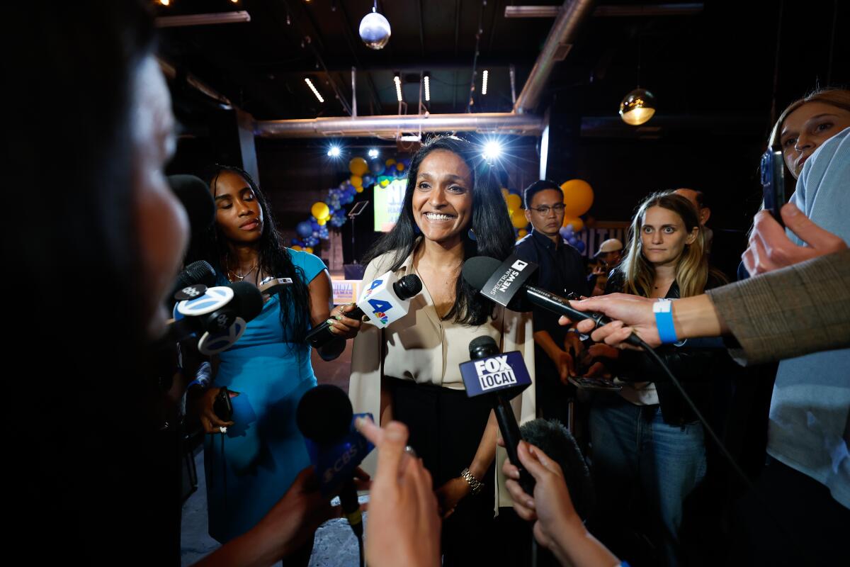 Los Angeles mayoral candidate Nithya Raman