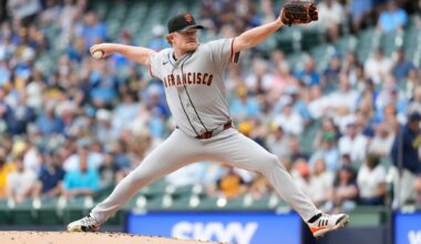 Giants beat Brewers as Webb flirts with perfection, Bericoto homers