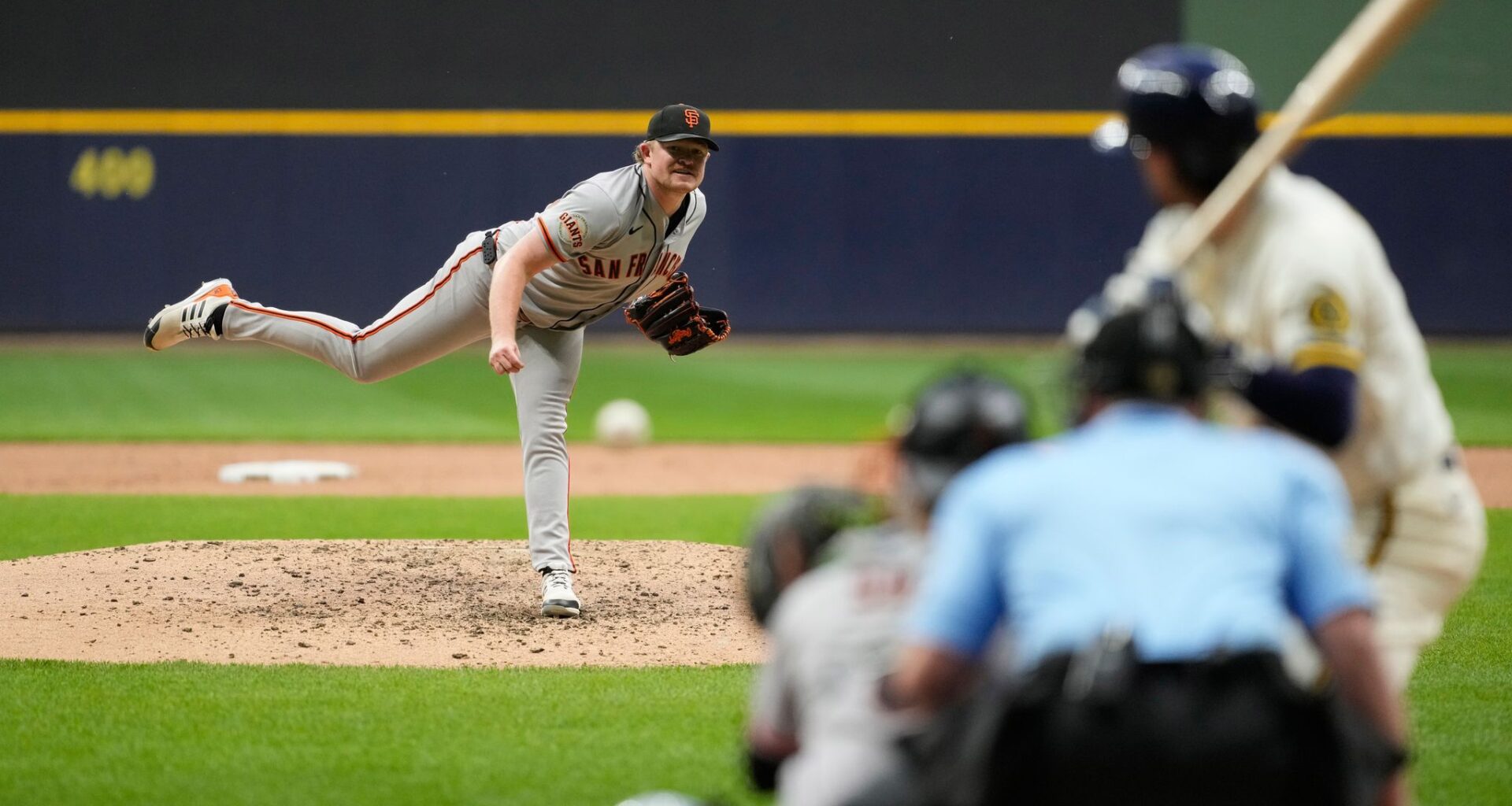 Webb and Bericoto lead the way as Giants hold off the Brewers 1-0