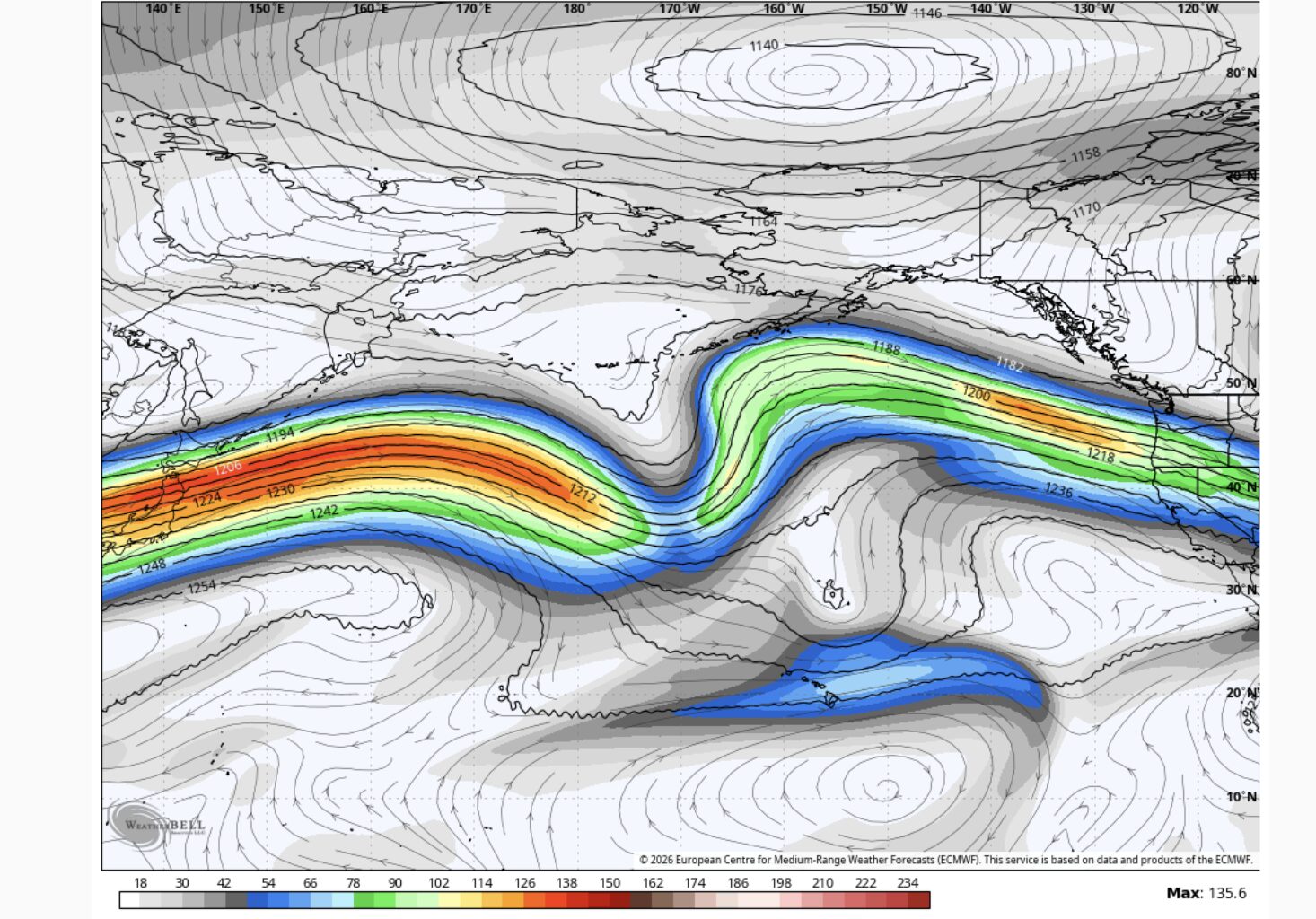 California weather forecast: Pacific jet stream may shake up patterns