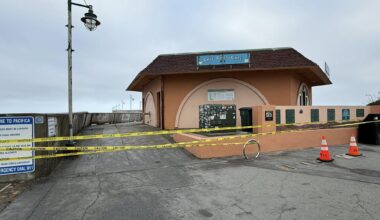 California pier abruptly closed after massive crack appears