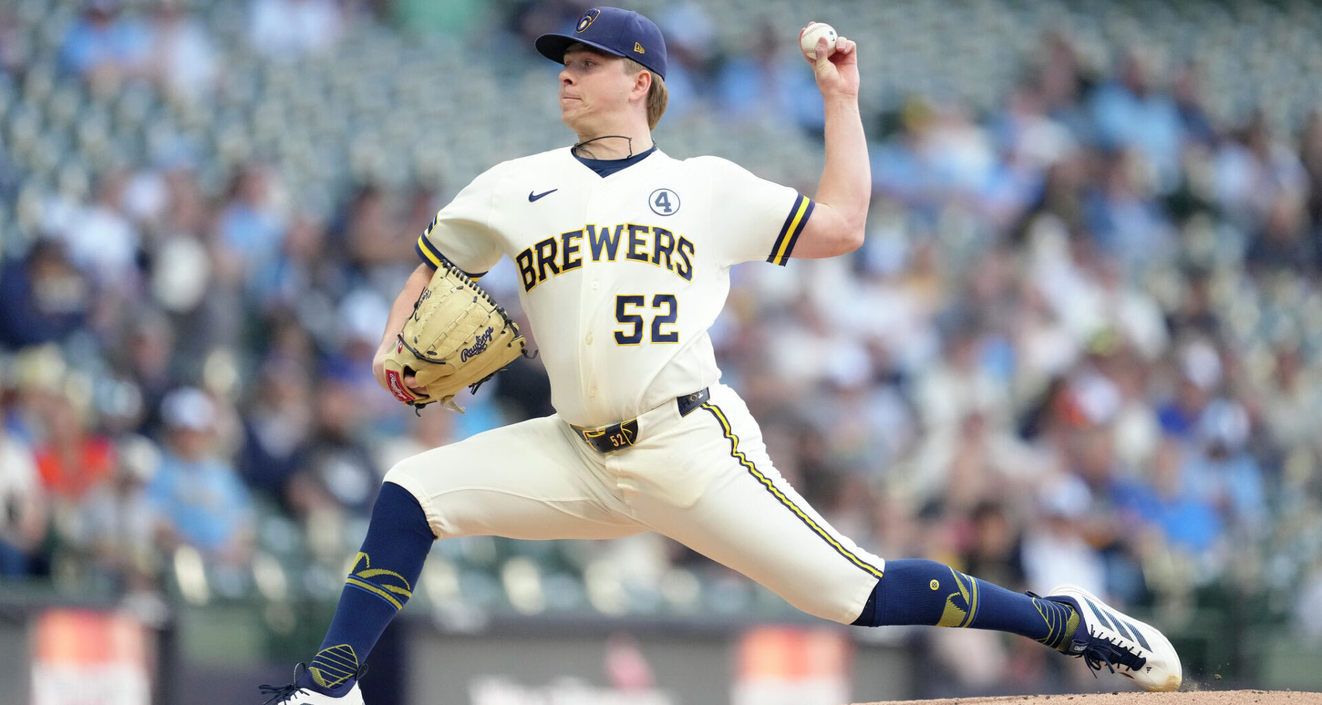 SF Giants stymied by former teammate Kyle Harrison in loss to Brewers