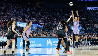 Golden State Valkyries hit 18 3-pointers in win over Portland Fire