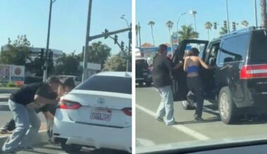 Two Women Filmed Slashing Tires in Anaheim Then Laughed About It — Their License Plate Was Visible the Whole Time