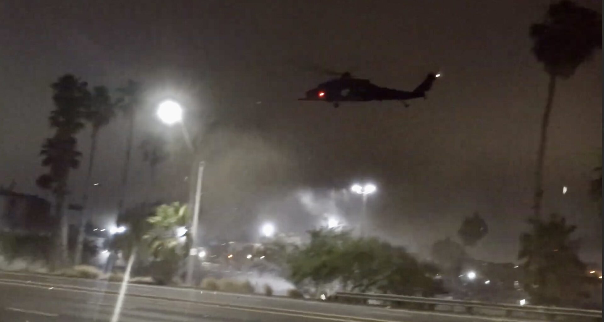 Military Training Exercise Brings Helicopters, Explosions to East Long Beach