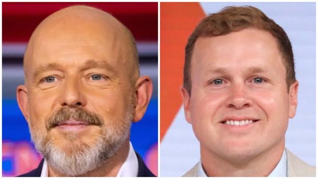In a series of late night posts to Truth Social, President Trump alleged California elections are rigged because the later vote counties are leaning more Democratic, cutting into Steve Hilton's lead for governor and Spencer Pratt's chance to make the LA mayoral runoff election. (Photos by AP)