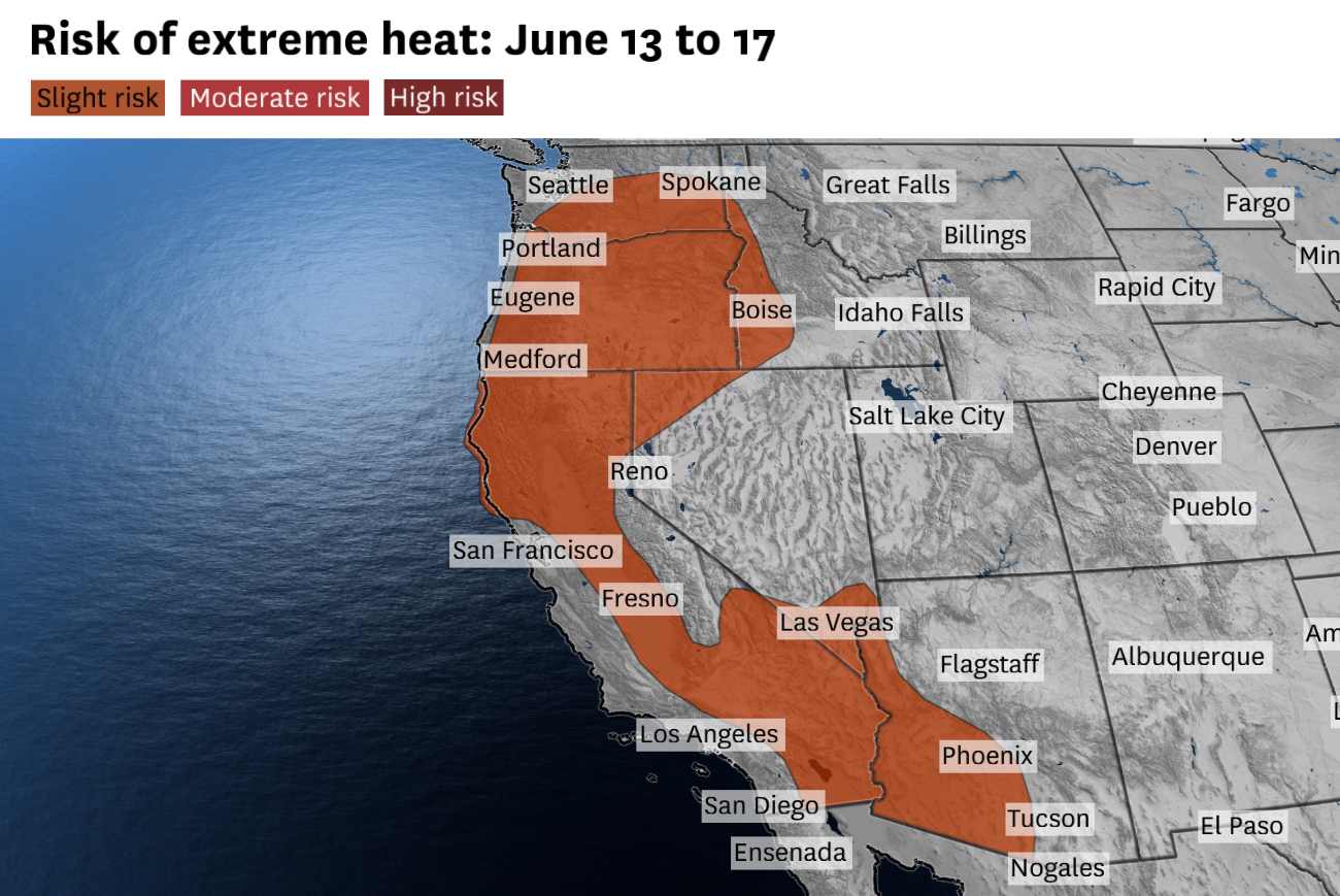 California to see weather whiplash from rain to extreme heat