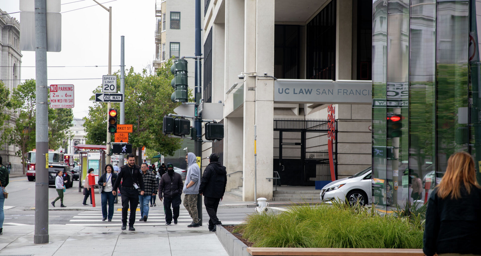 Urban Alchemy worker’s neck grazed by BB gun pellet at UC Law SF