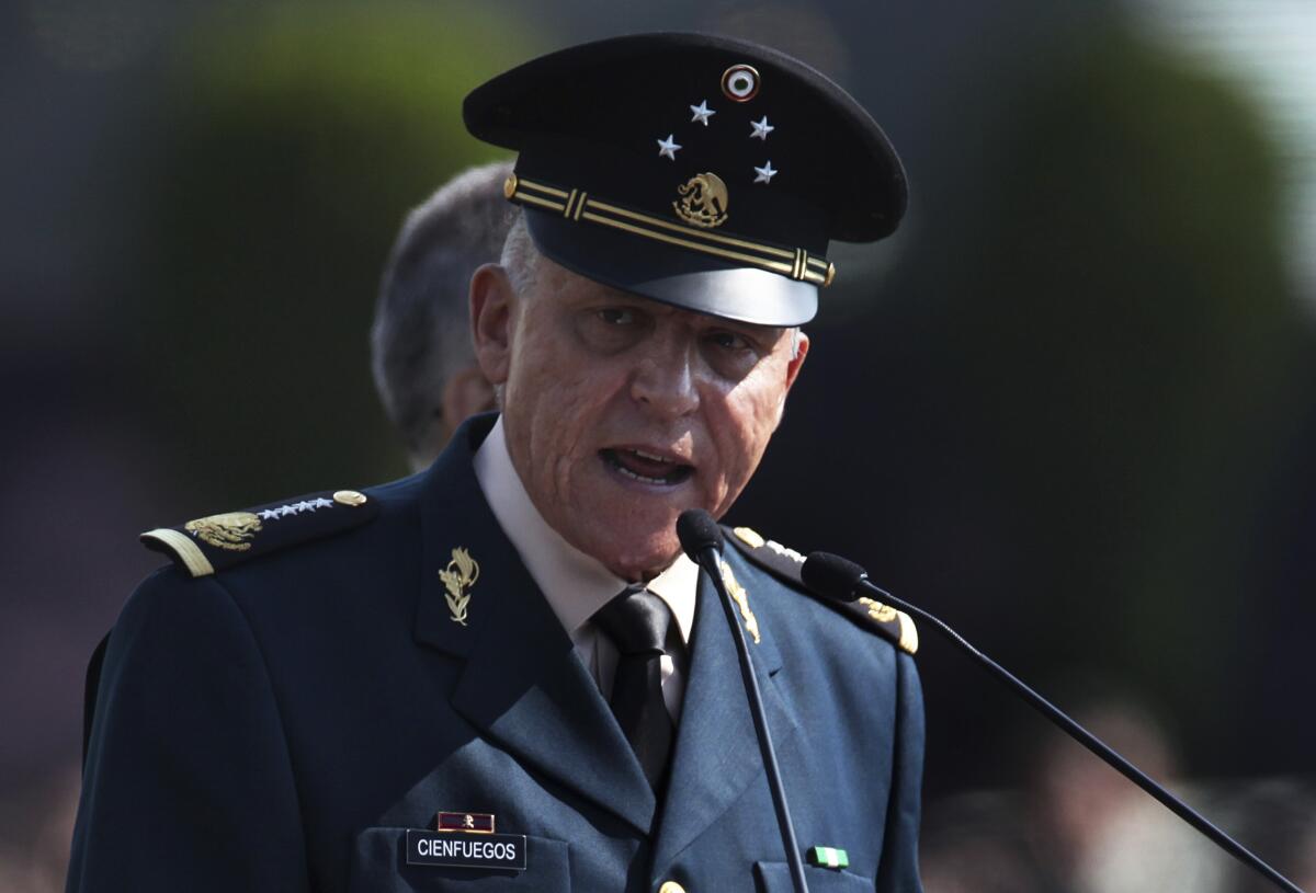 Gen. Salvador Cienfuegos 