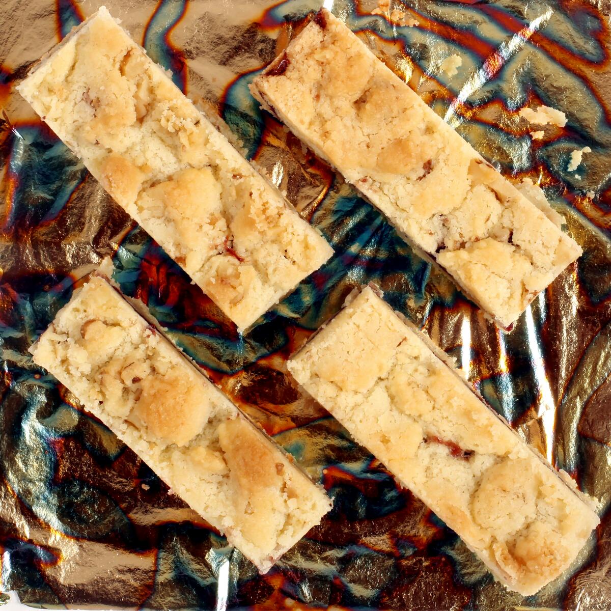 Czechoslovakian nut bars.