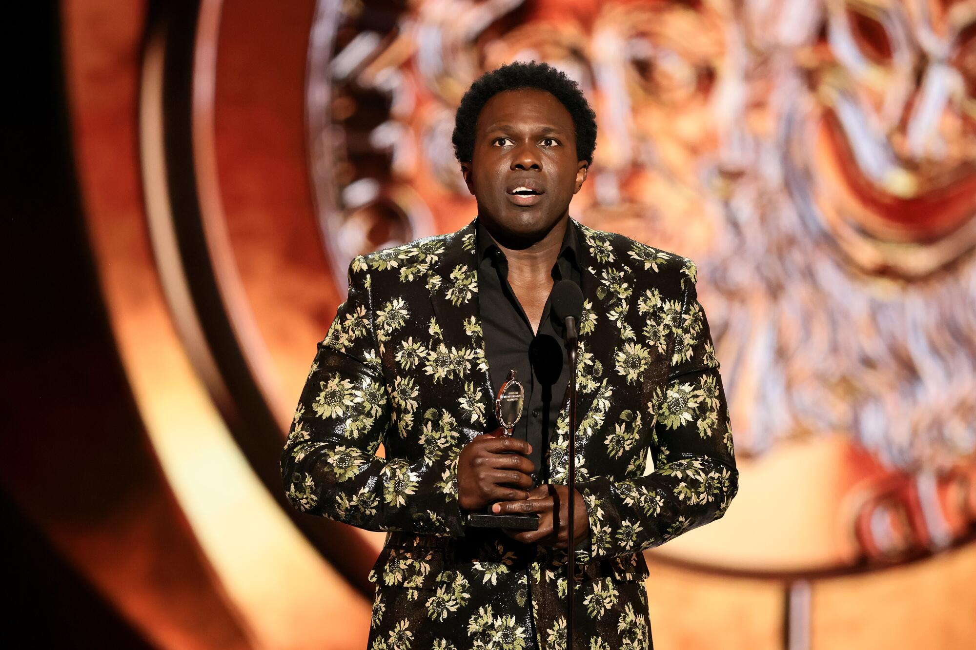  Joshua Henry at the 2026 Tony Awards.