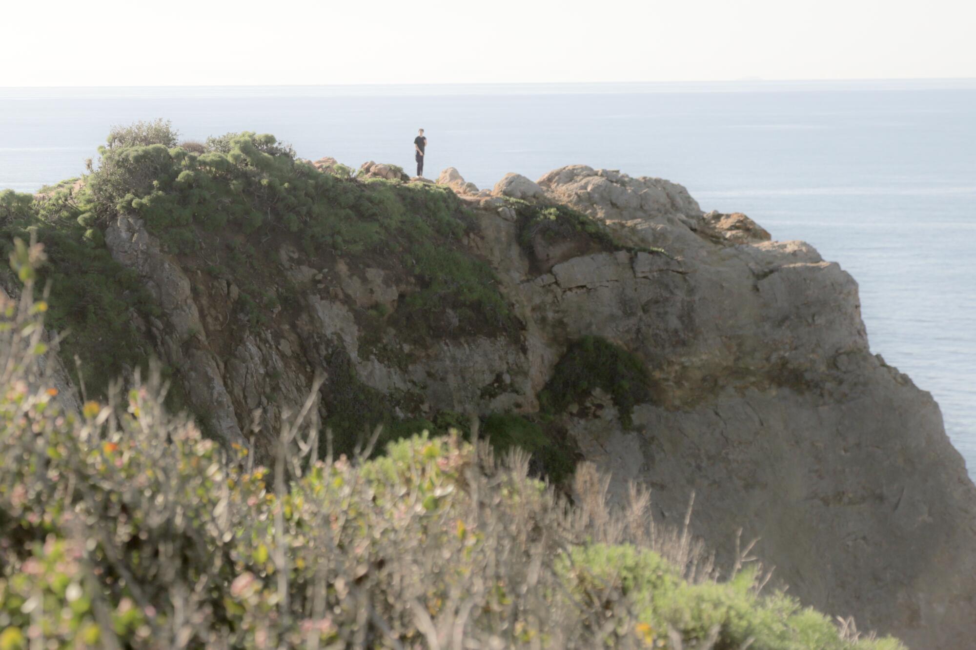 The view from the cliffs near Point Dume.