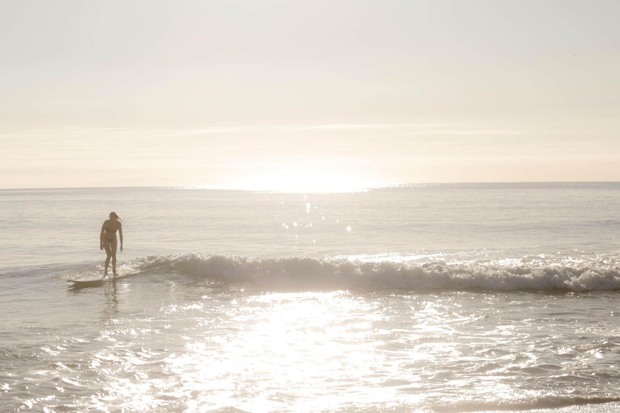 The surfer south of Point Dume whose companions offered to unlock the gate.