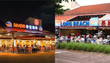 East Coast Park Seafood Centre Up For Redevelopment – Jumbo Seafood Closes, While Long Beach Relocates