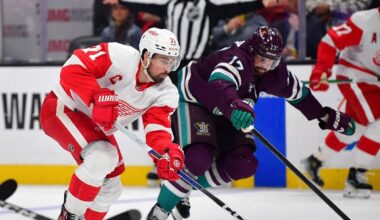 NHLTR Mock Trade: Dylan Larkin Dealt to Anaheim Ducks in 4-Piece Trade