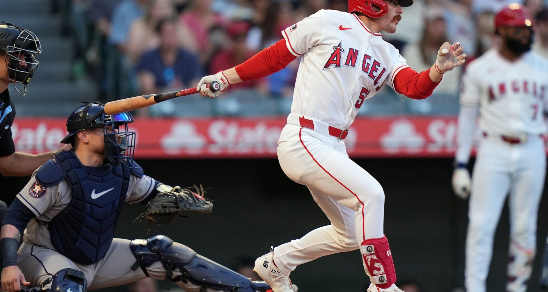 Angels score 5 runs in 2nd inning and ride Walbert Ureña's scoreless outing to 10-1 win over Astros