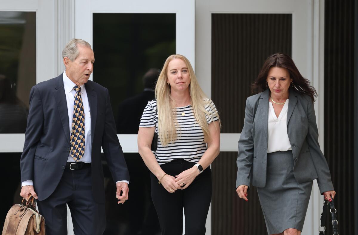 Tommi Jo Mejer, center, is facing involuntary manslaughter charges.