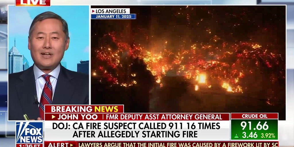 John Yoo explains prosecutor's challenge in California Palisades fire trial