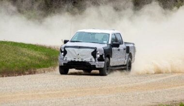Ford's $30,000 EV pickup was spotted in the wild for the first time
