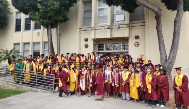 Former students return to elementary, middle schools to celebrate graduation – Press Telegram