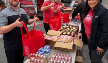 For a Good Cause: Employees at local dealerships fill hundreds of bags with food for local elementary students – Press Telegram