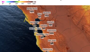 Bay Area heat wave peaks Thursday. Here’s when it cools