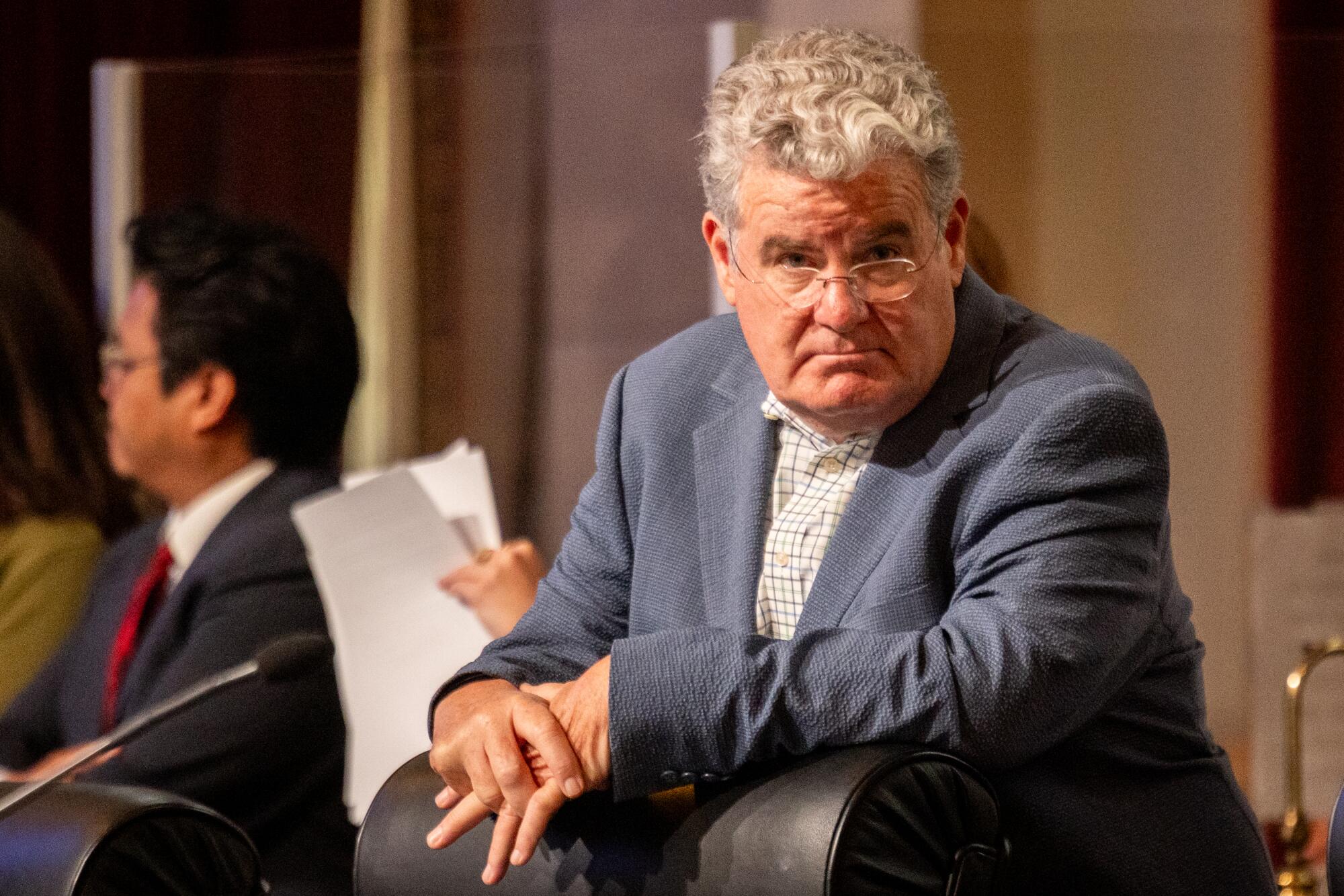 Los Angeles City Councilmember Tim McOsker at City Hall.