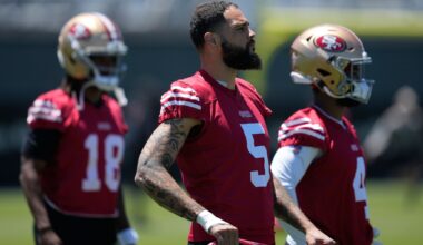 A no-drama WR? 49ers embrace Mike Evans as coach, dad, ‘real dude’