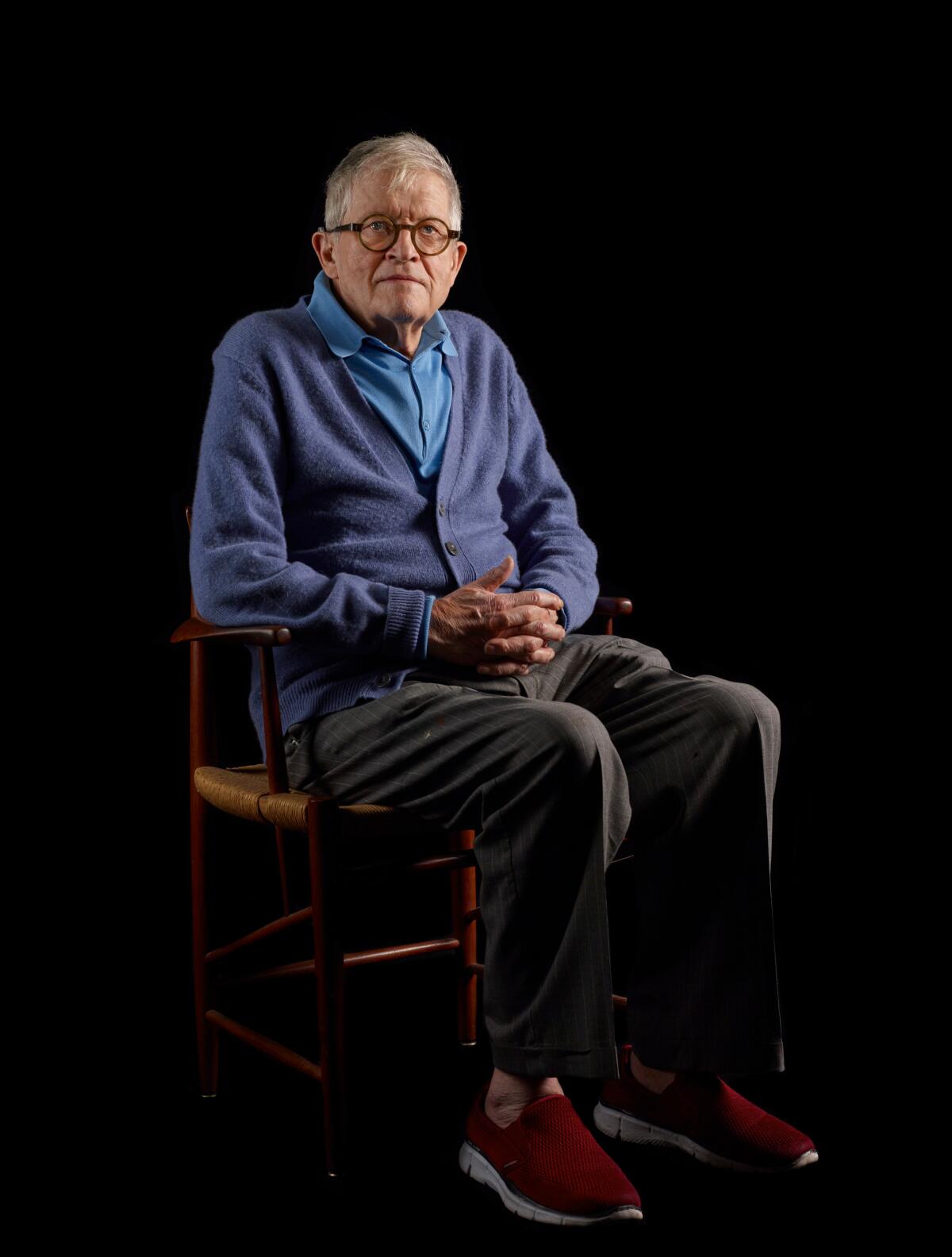 David Hockney in 2017.