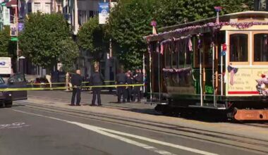 San Francisco police officers struck by car: witness