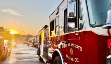 One person killed in fiery rollover crash in San Francisco