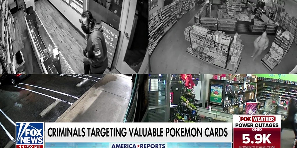 Accused Pokemon card bandits busted in California as thefts surge