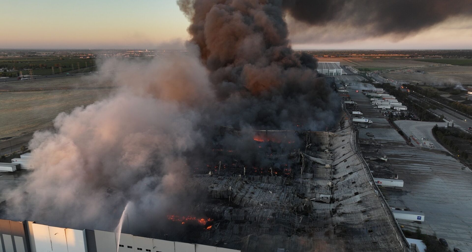 Toxic chemicals including neurotoxin set ablaze in massive Calif. fire