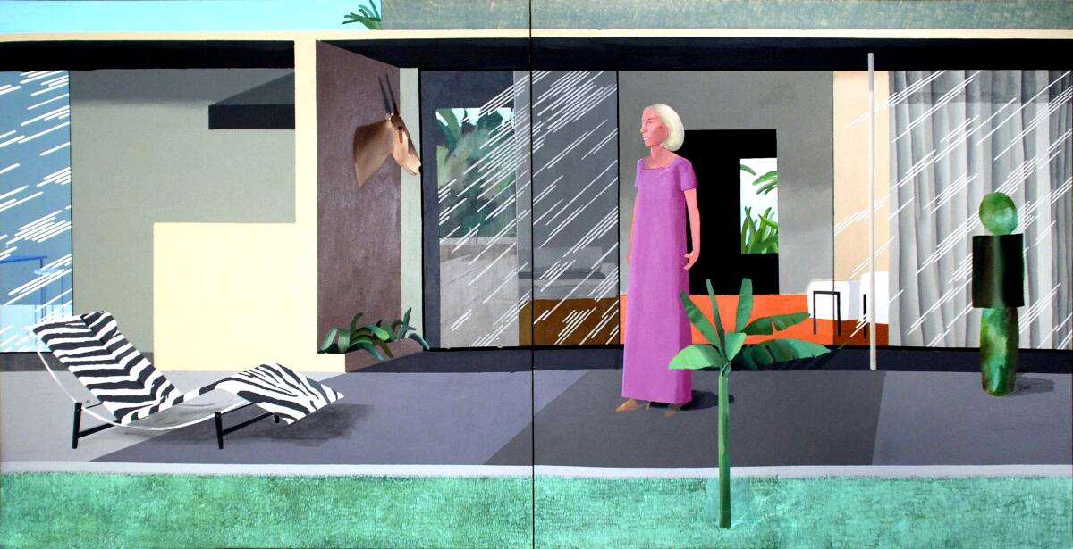 "Beverly Hills Housewife," 1966-67, David Hockney. 