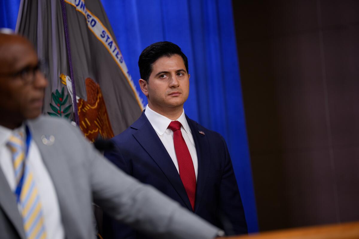 Central District of California First Assistant U.S. Attorney Bill Essayli.
