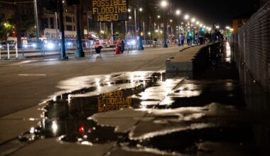 Huge waves hit SF’s Embarcadero amid forecasts of record summer tides