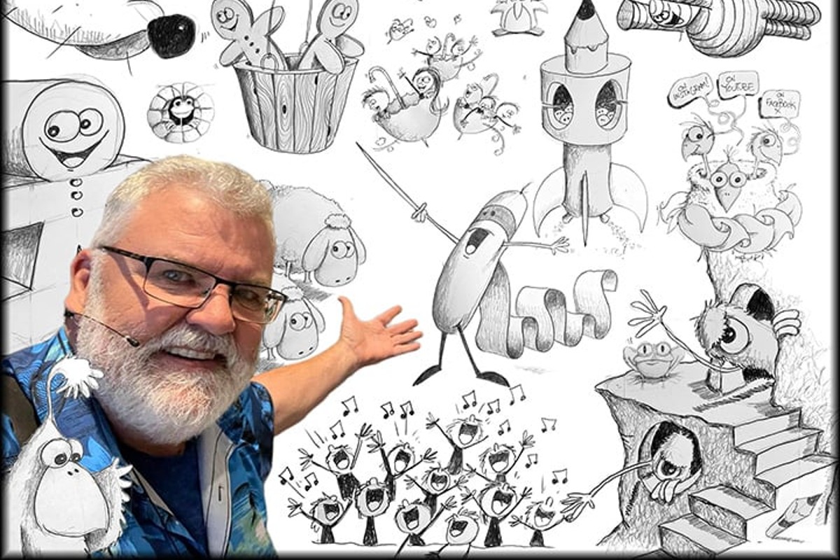 PBS star who taught America to draw is coming to a camp near you