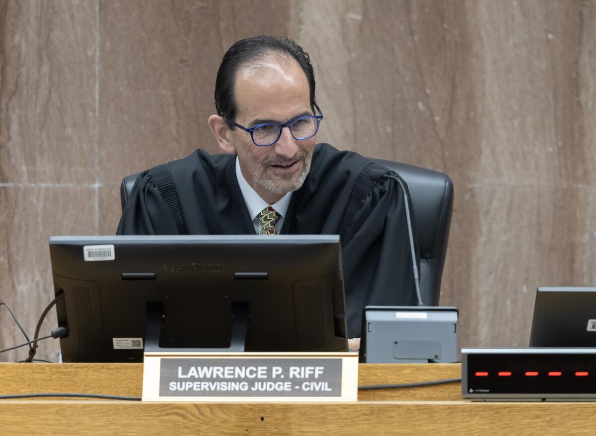 Judge Lawrence P. Riff