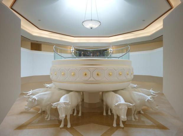 The Baptistry located inside the San Diego California Temple. (San Diego California Temple)