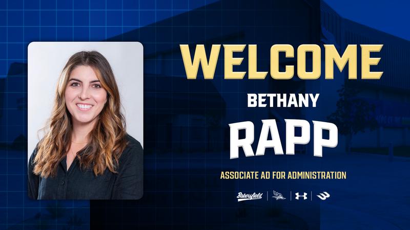 CSUB Athletics Welcomes Bethany Rapp as Associate AD for Administration