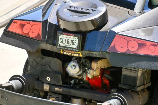 Internal combustion car at Autopia in Tomorrowland at Disneyland in Anaheim, CA, on Tuesday, May 7, 2024. (Photo by Jeff Gritchen, Orange County Register/SCNG)