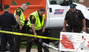 Cyclist killed in crash involving Oakland County Road Commission vehicle in Ferndale