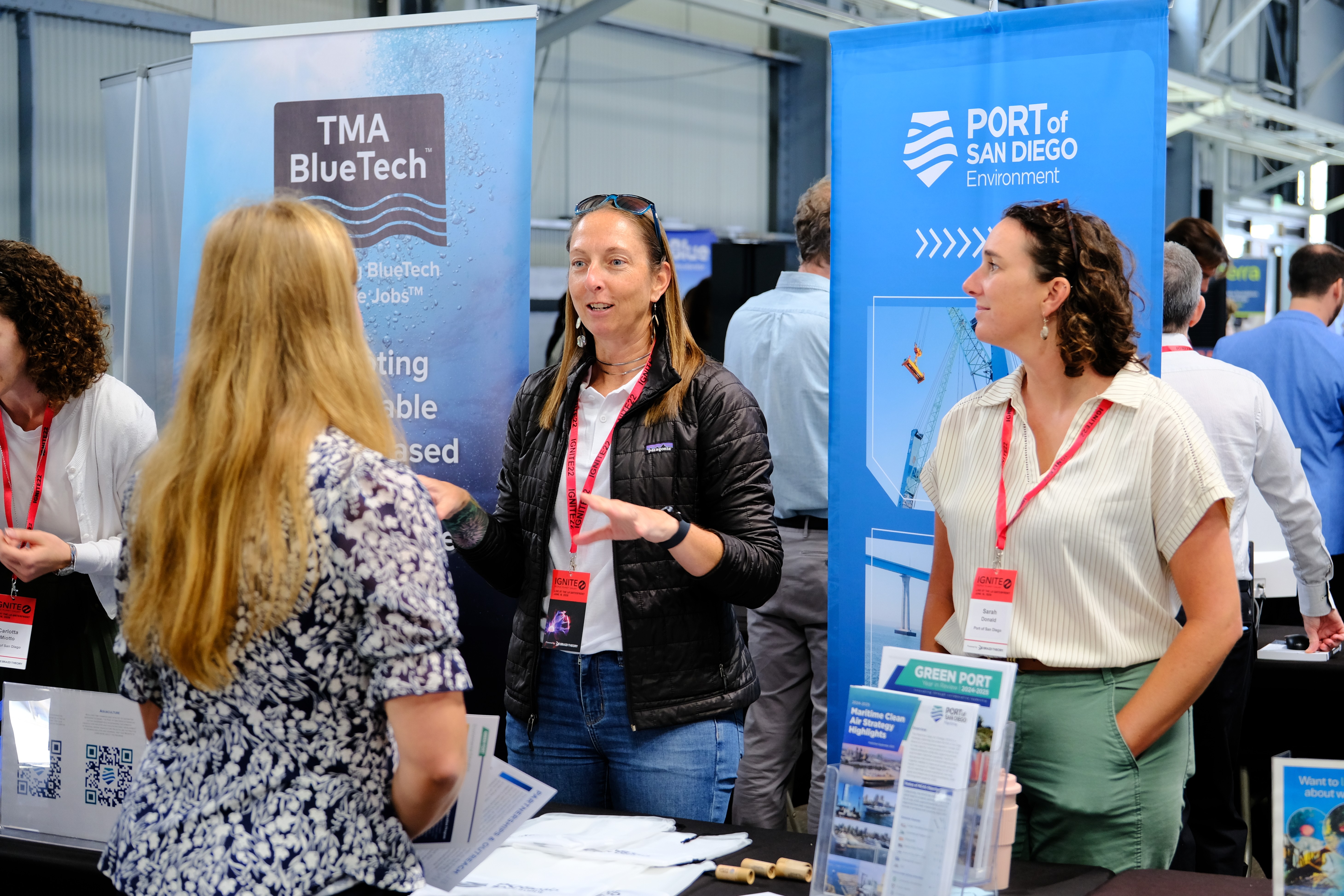 The Port of San Diego was among exhibitors at this...