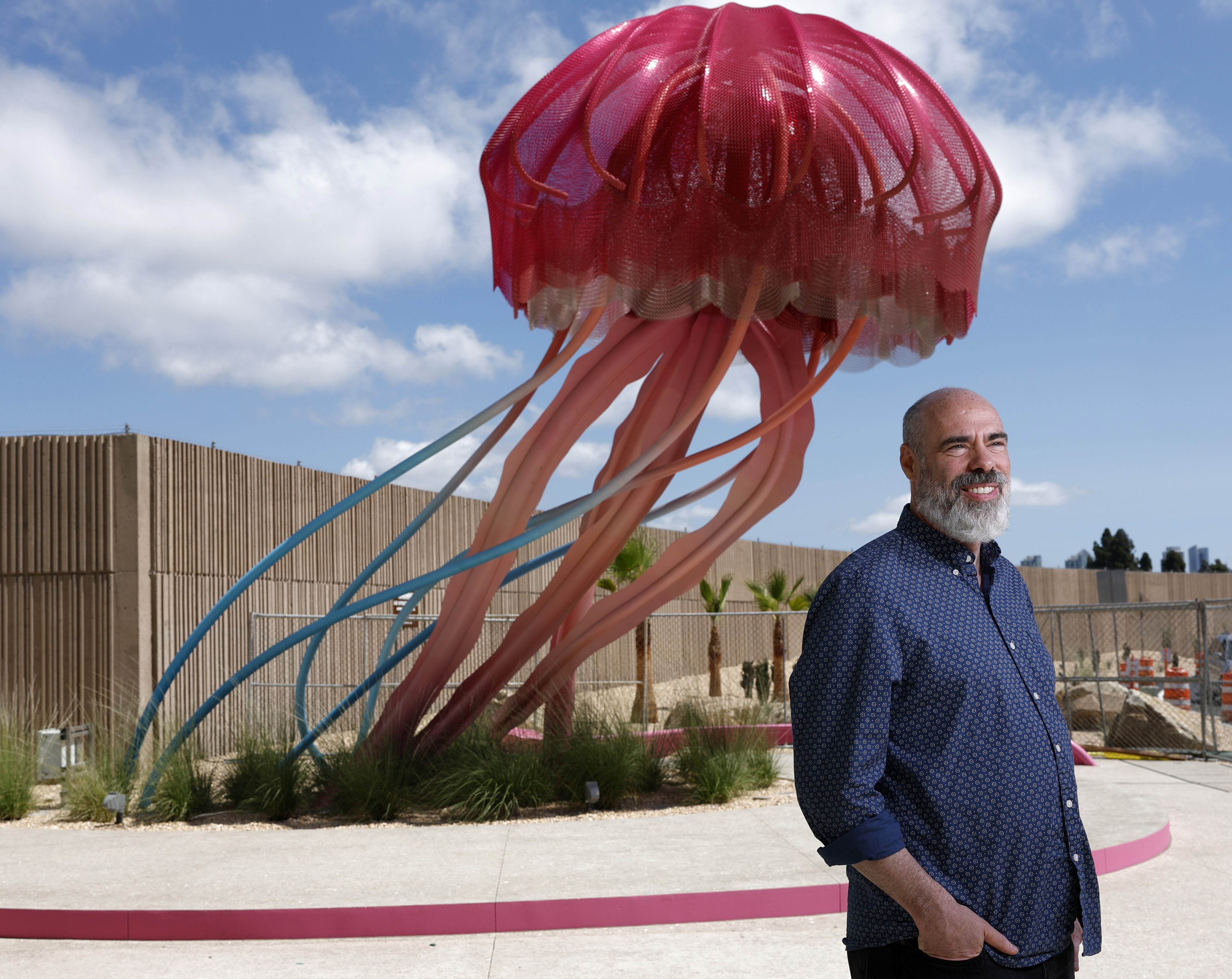 Rise, by Matthew Mazzotta, is a larger-than-life sculpture, performance space,...